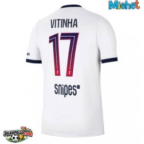 Paris Saint-Germain Vitinha #17 Vieraspaita 2026-27 Lyhythihainen